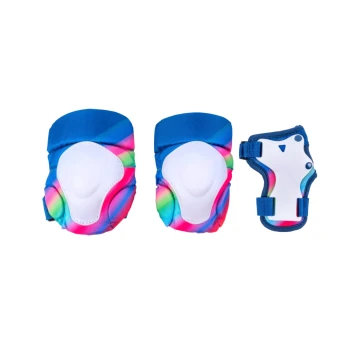 Набор защиты Tech Team Safe Fit Kids 1.0 Blue (Синий) Размер L